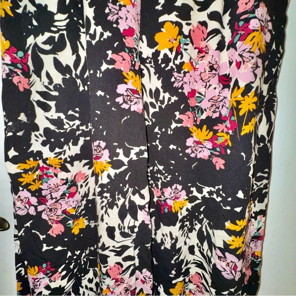 Free People Intimately Late Night Floral Wide Leg Sleep Pants - Picture 4 of 12